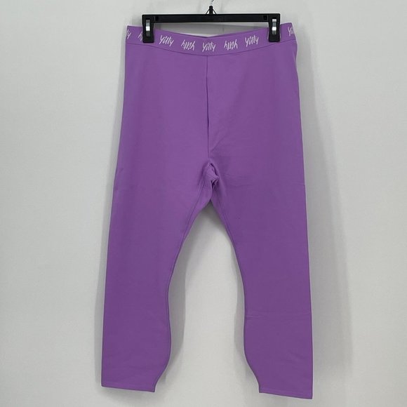 Women's Yitty Major Label Shaping High Waist Logo Legging in Purple, Size XXL - Picture 4 of 8